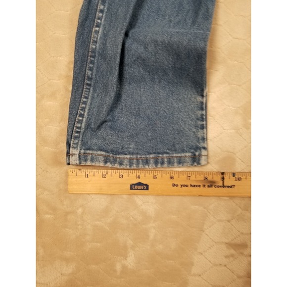 Wrangler Jeans Mens Tag 33x32 Fits 33x31 Cowboy Cut Denim Pants 936PWD - Picture 10 of 16
